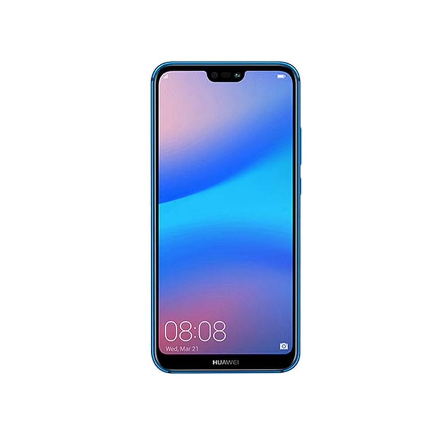 Huawei P20 Lite Dual SIM - 64GB, 4GB RAM, 4G LTE, Klein Blue